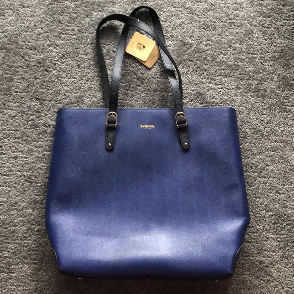 Da Milano leather tote bag